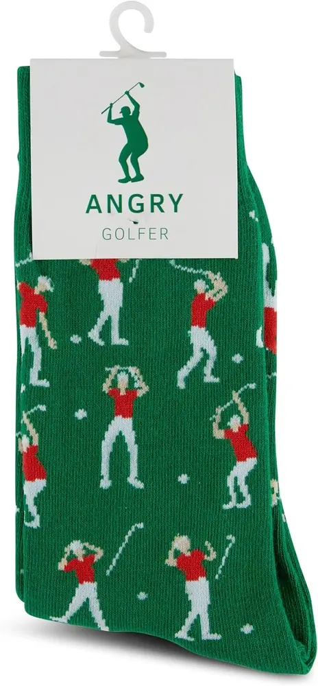 SOCKTOWN Funny Angry Golf Socks