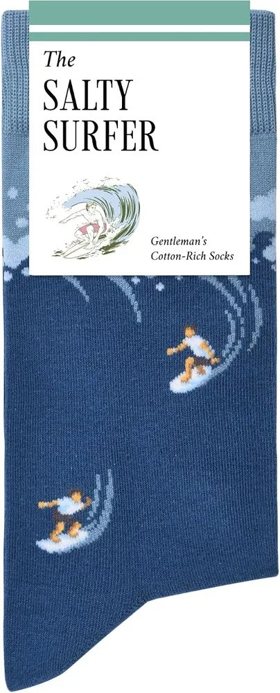 The Salty Surfer Socks
