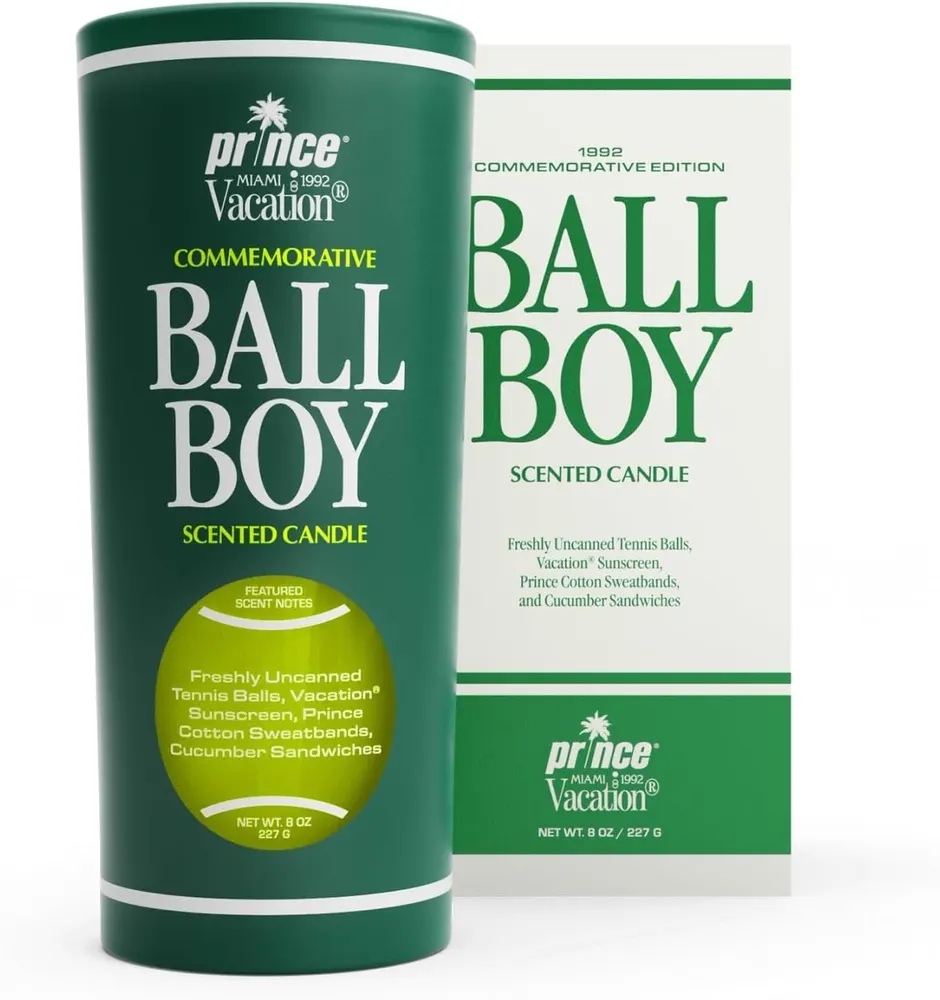 VACATION Ball Boy Tennis Scented Candle, 8 Ounces