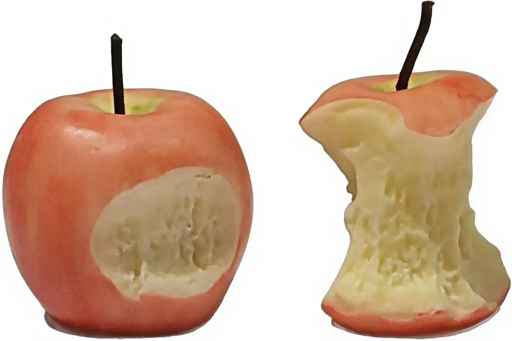VininMayii Mini Apple-Scented Candles, Set of 2