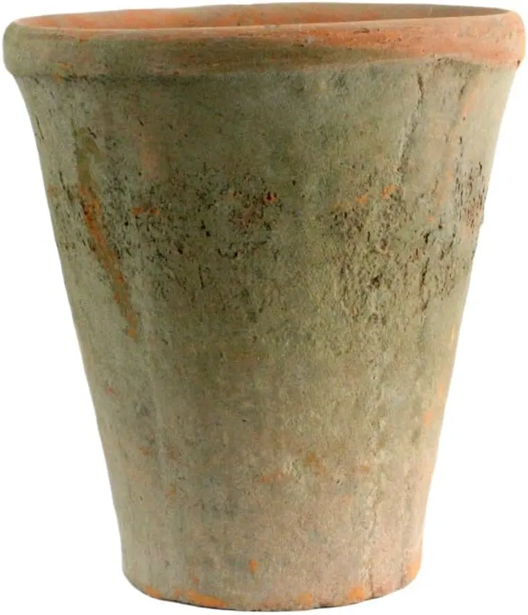 HomArt Rustic Terra Cotta Rose Pot, Large