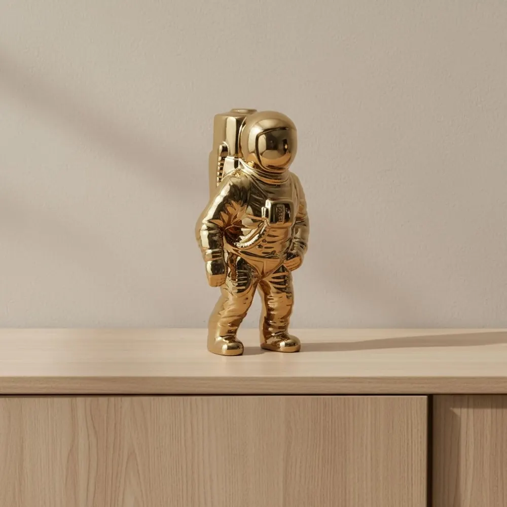 Ceramic Astronaut Statue Figurine